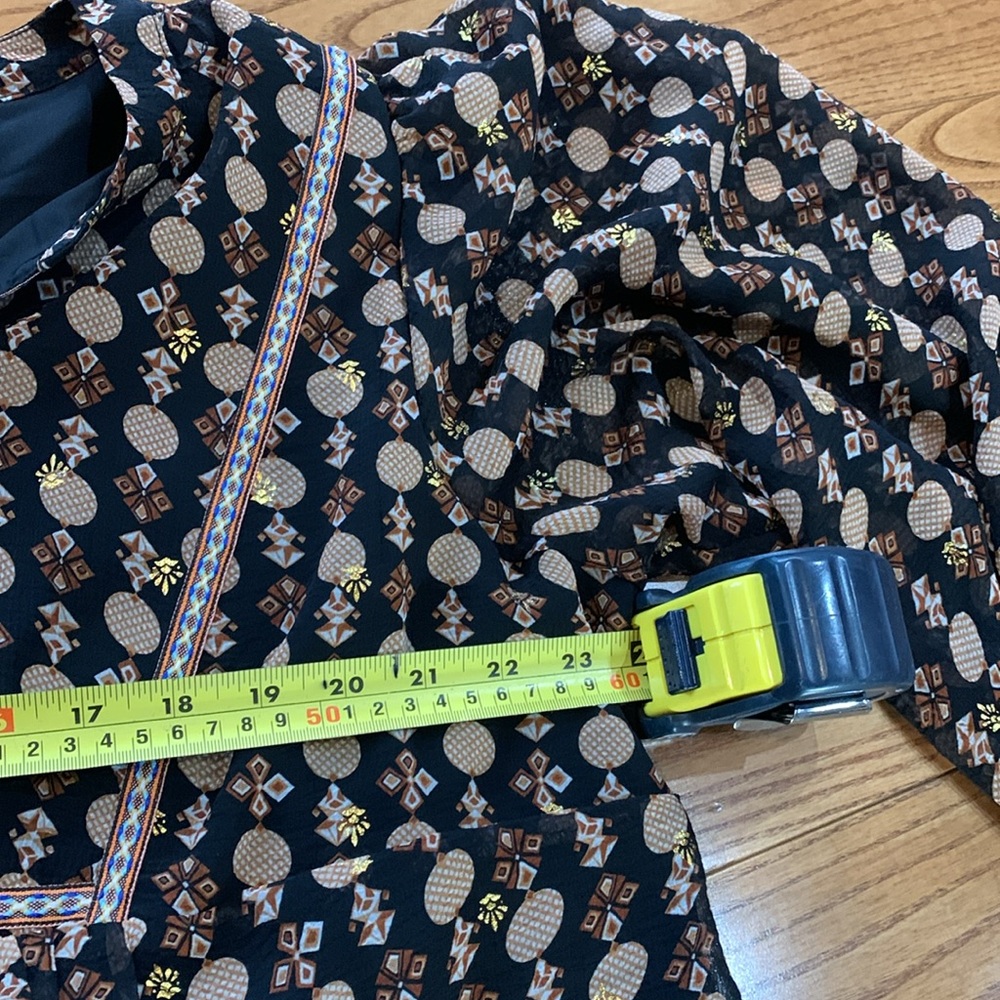 π2/$20 Boho blouse Rickiβs XXL like new - Picture 6 of 8